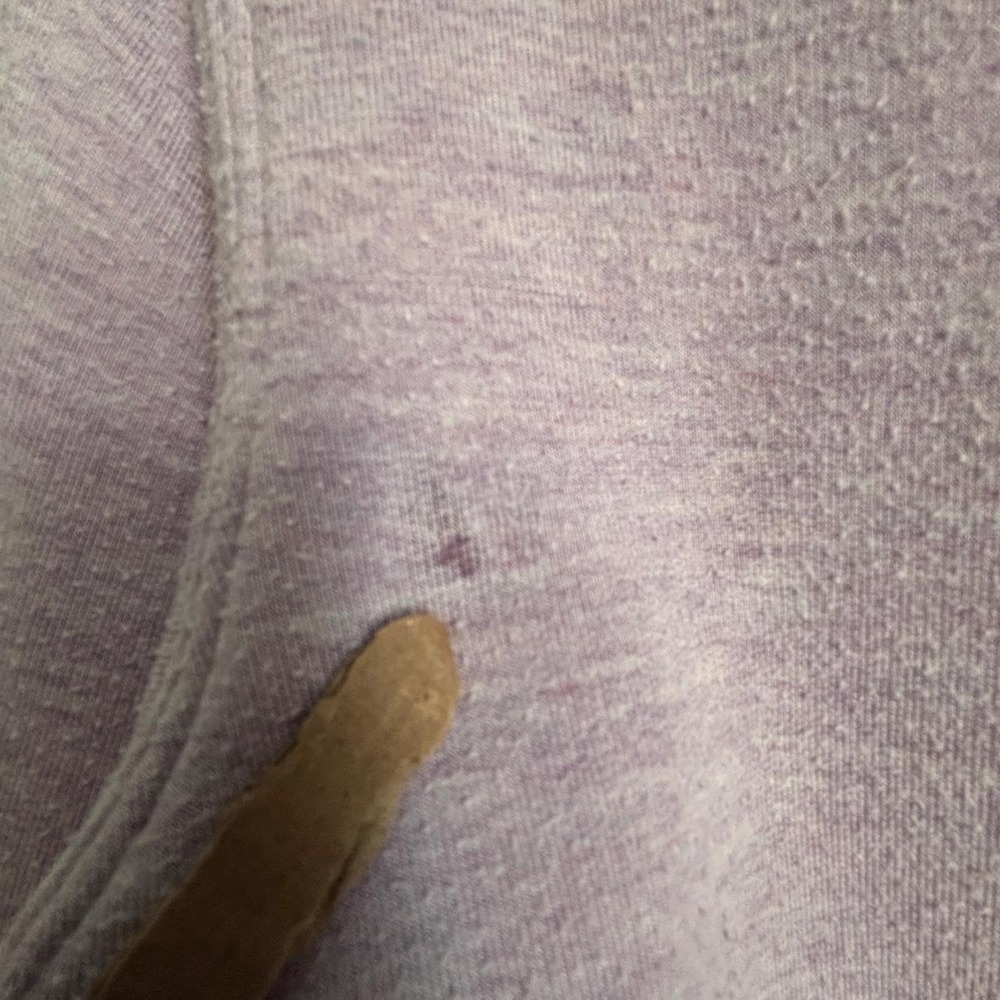 Athleta Girl lavender zip up jacket, GiRLS XXL, WOMEN'S XS - Picture 7 of 8